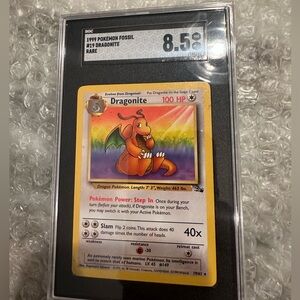 Graded Pokémon trading cards